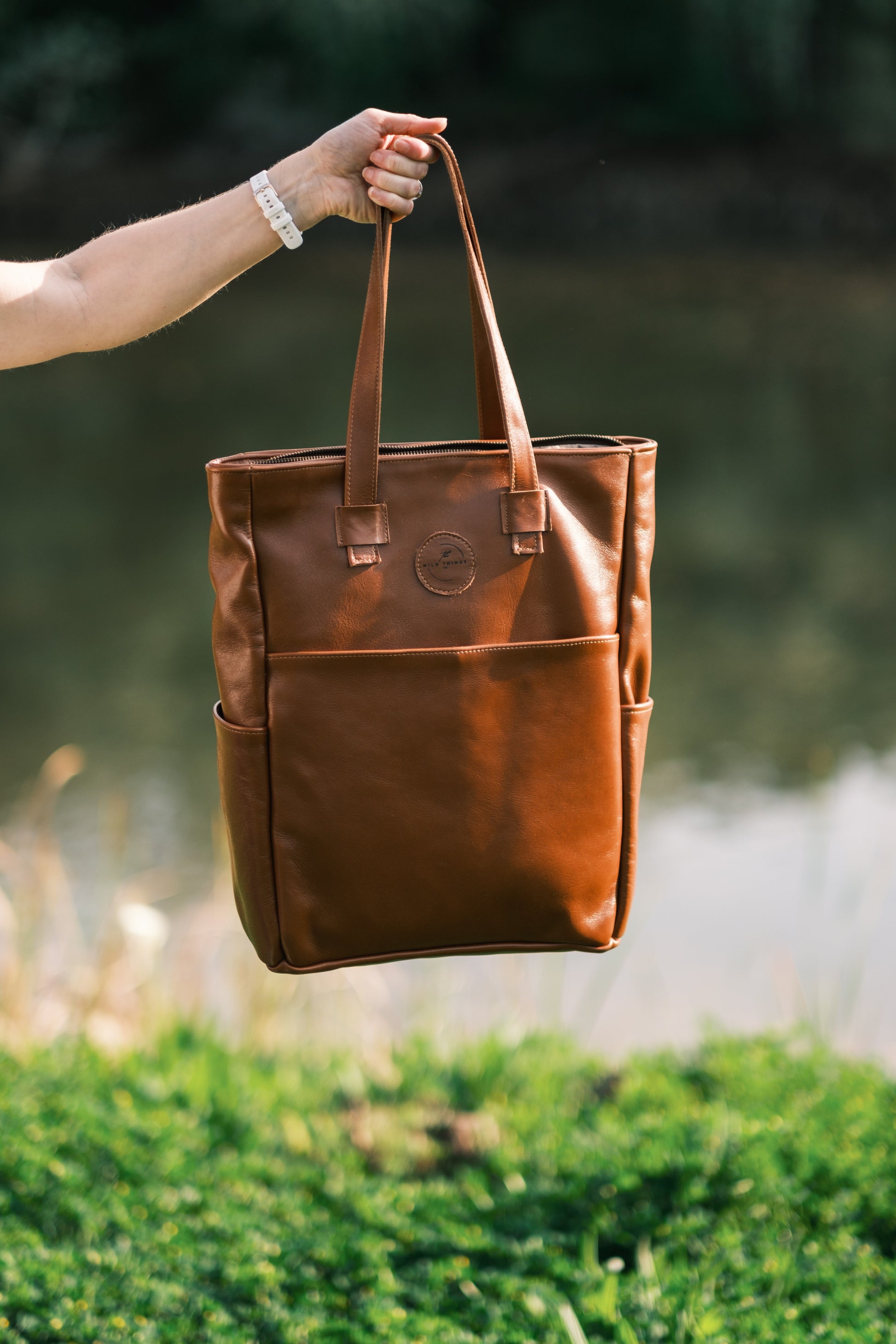 convertible leather tote backpack Oakcrest Totepack